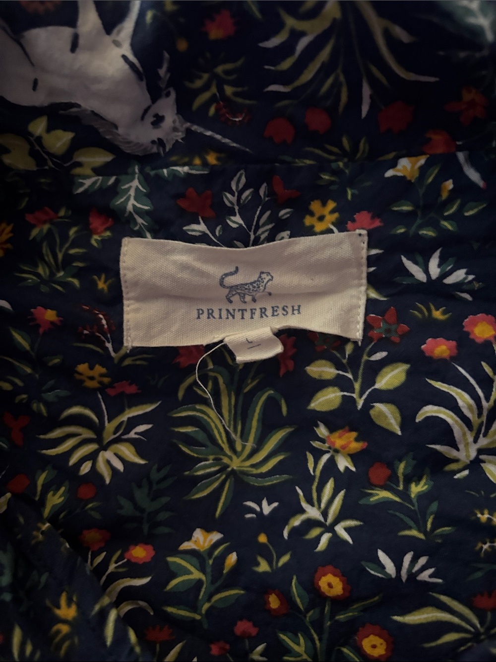 Printfresh - Unicorn's Garden Long Sleep Set - Indigo - Size L - Picture 7 of 8